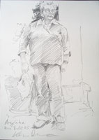 051008 Angelika, Bleistift
